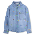Bild in Galerie-Betrachter laden, Billieblush Jeanshemd mit Stickerei - Double Stone Bleach

