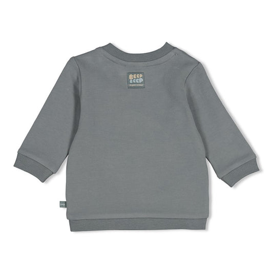Feetje Sweatshirt, bedruckt - Seegrün