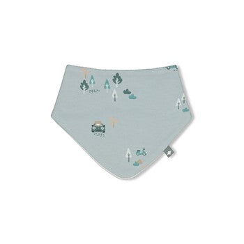 Feetje Dreiecks- Halstuch mit Druck und Klett
