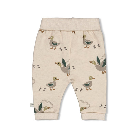 Feetje Sweathose Wiggle Waddle mit Bündchen - Natur