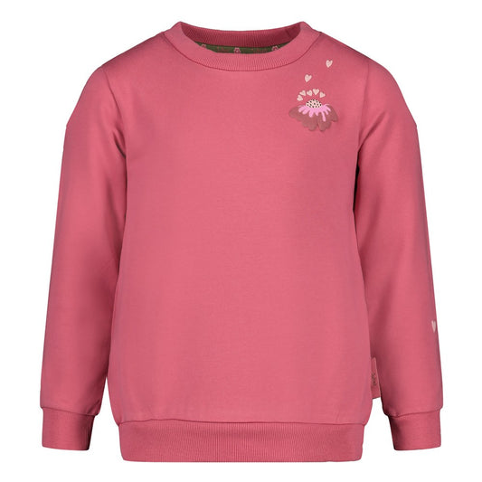 Jubel Sweatshirt mit Rückendruck - Rosa
