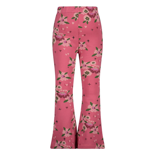 Jubel Schlagleggings mit einem Allover Druck - Rosa