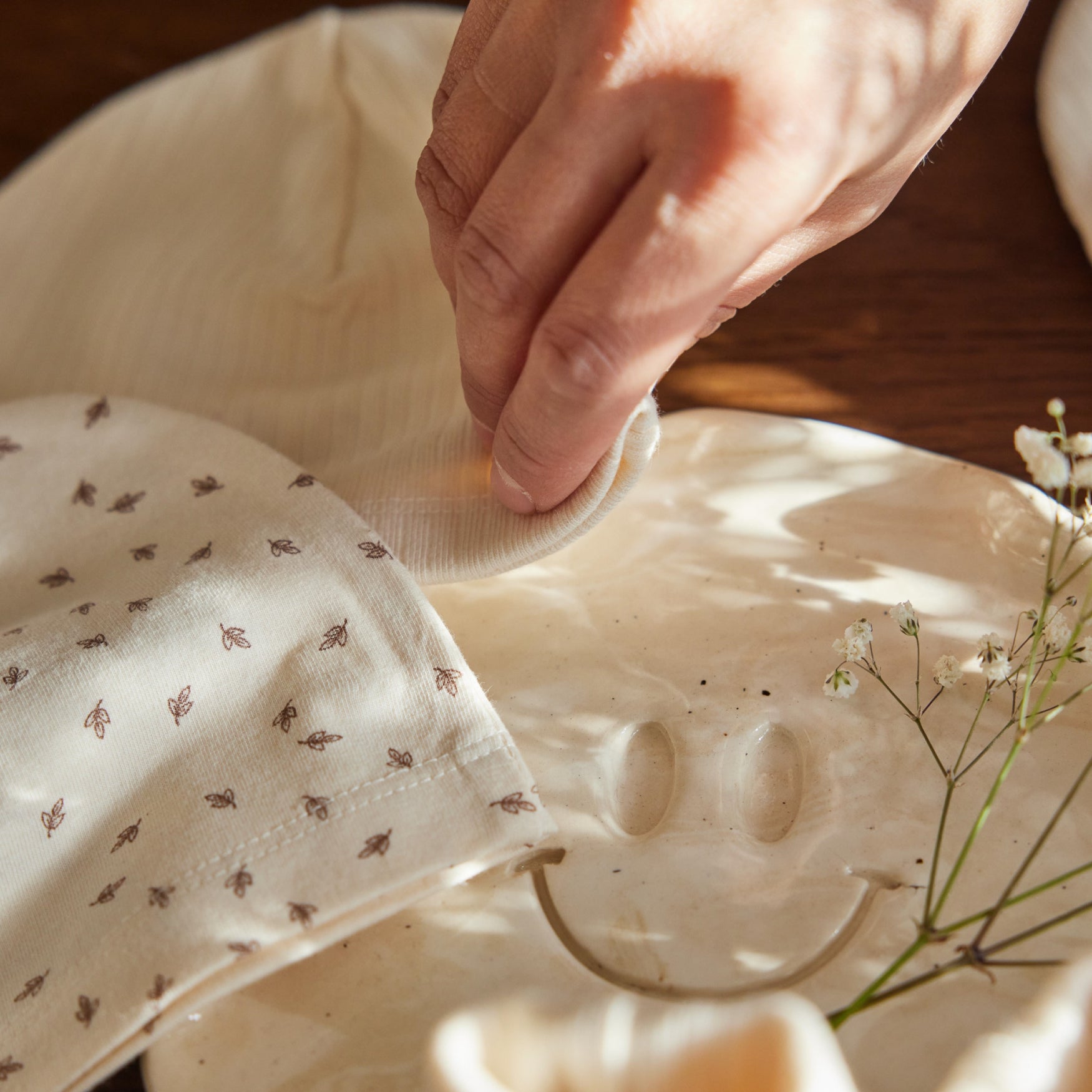 Dirkje "Baby Set" 6 teilig im Geschenkekarton - Off White