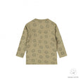 Bild in Galerie-Betrachter laden, Dirkje "T-Shirt langarm" allover Druck - Faded Green
