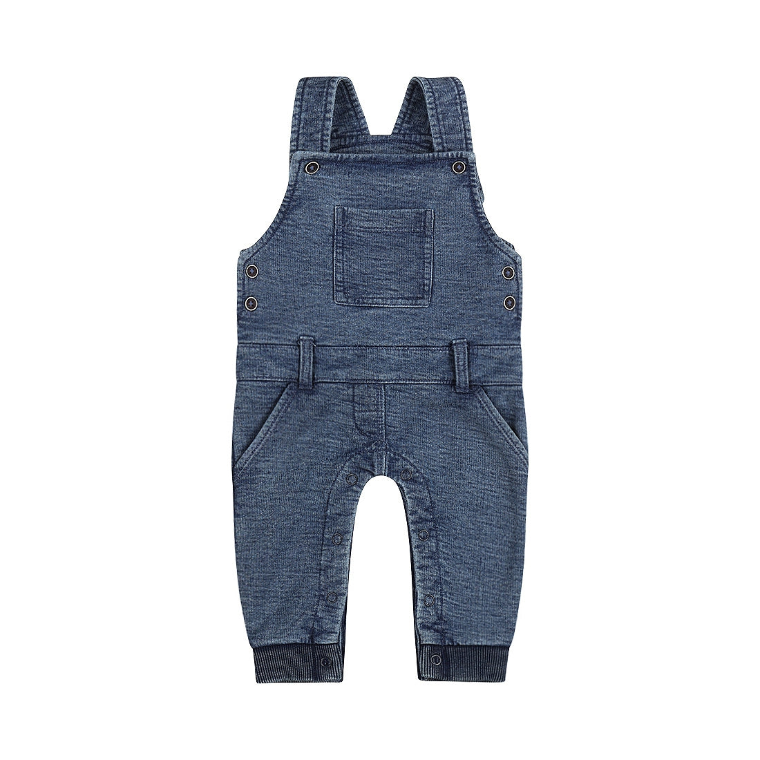 Dirkje "Latzhose" mit Tasche - Blue Jeans