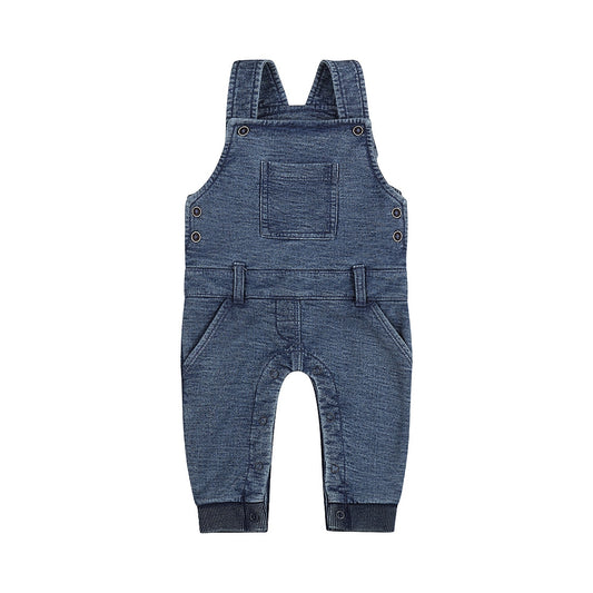 Dirkje "Latzhose" mit Tasche - Blue Jeans