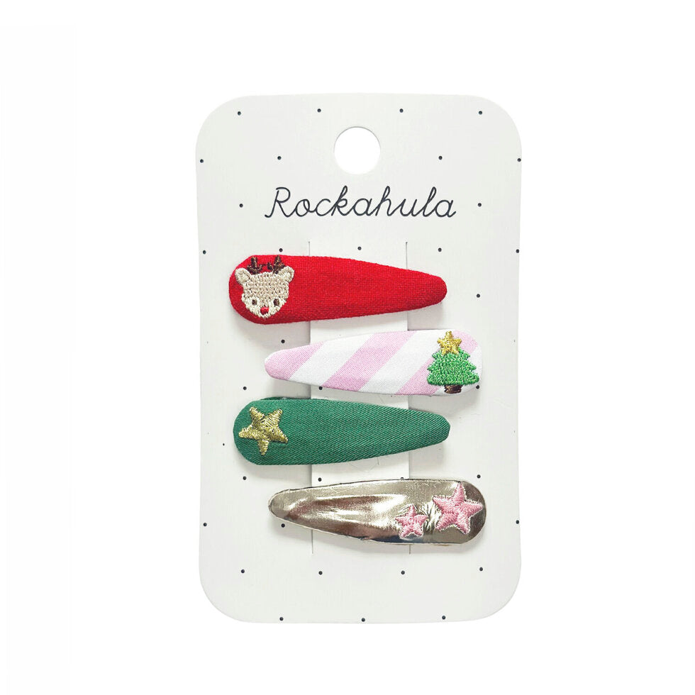 Rockahula Kids "Set Haarspangen-Weihnachten"