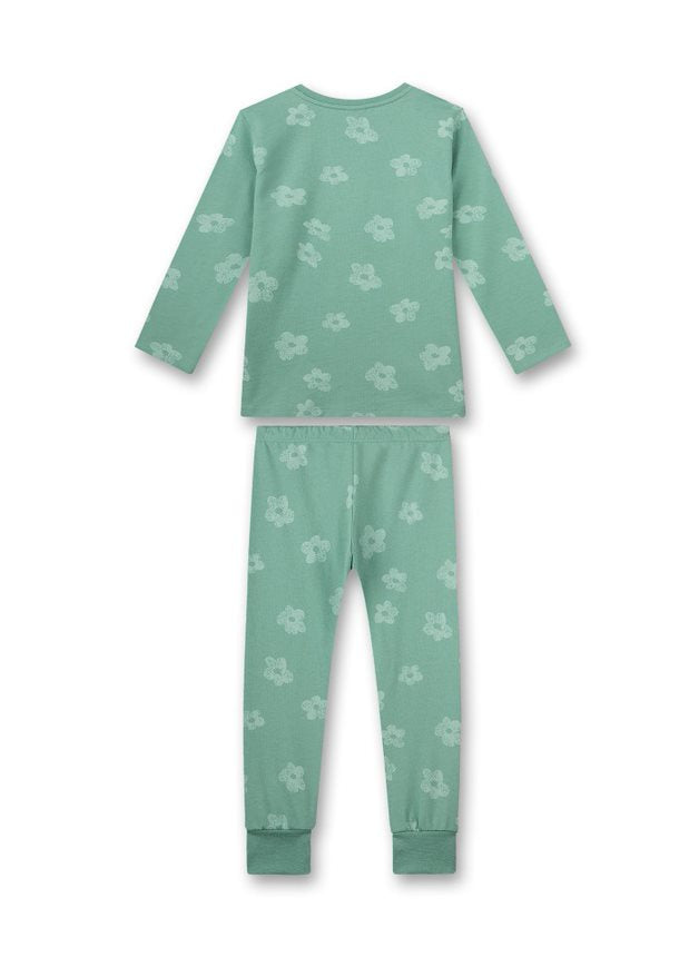 Sanetta Schlafanzug Mädchen Blumen Motiv