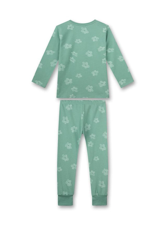 Sanetta Schlafanzug Mädchen Blumen Motiv