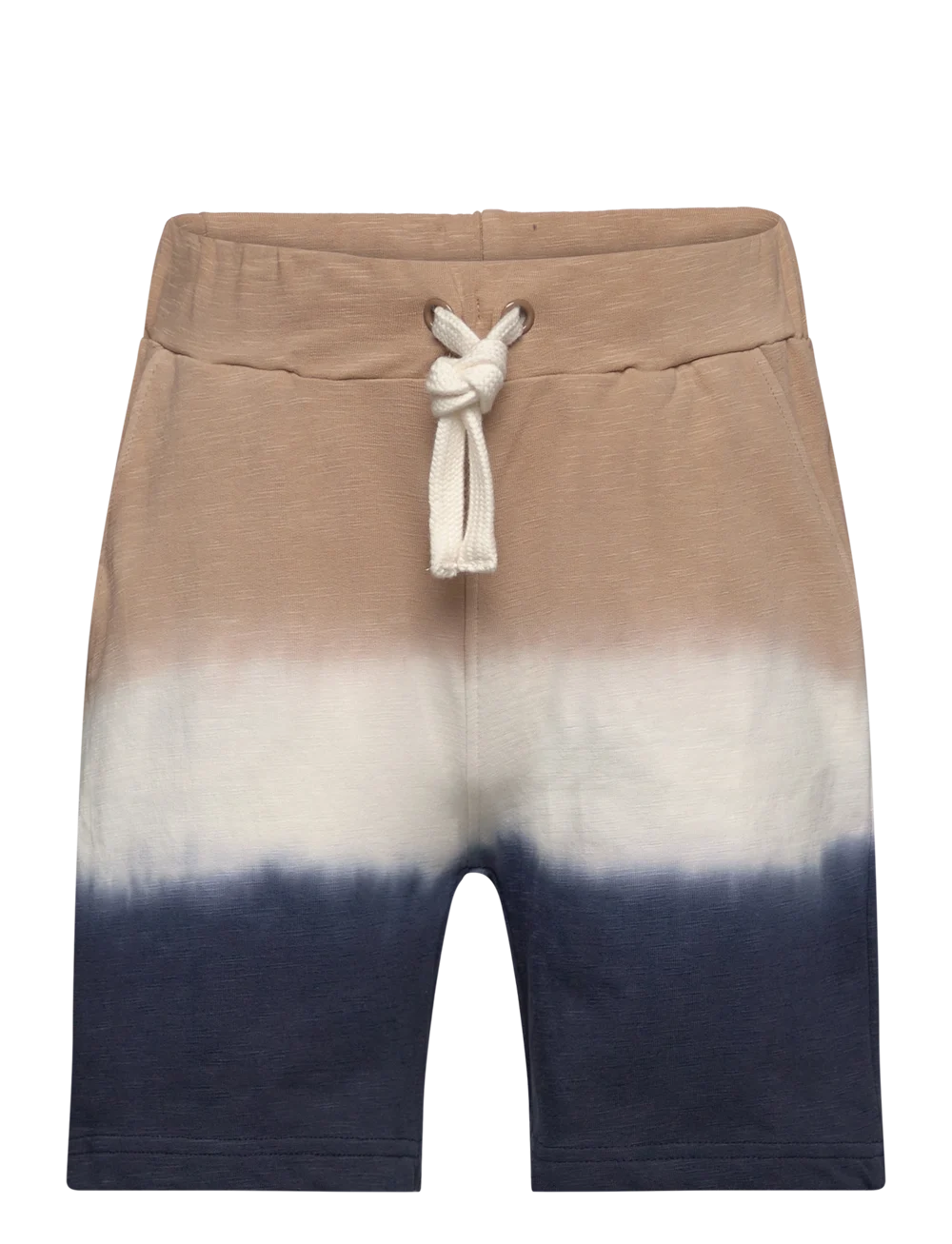 Minymo "Shorts mit Farbverlauf" - blau/weiss/beige
