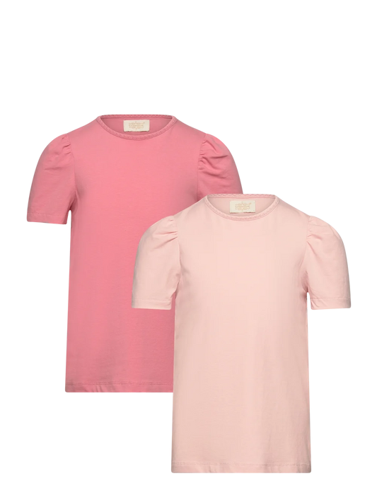 Creamie "T-Shirt-Doppelpack" - rosa/altrosa