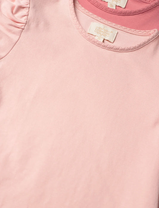 Creamie "T-Shirt-Doppelpack" - rosa/altrosa