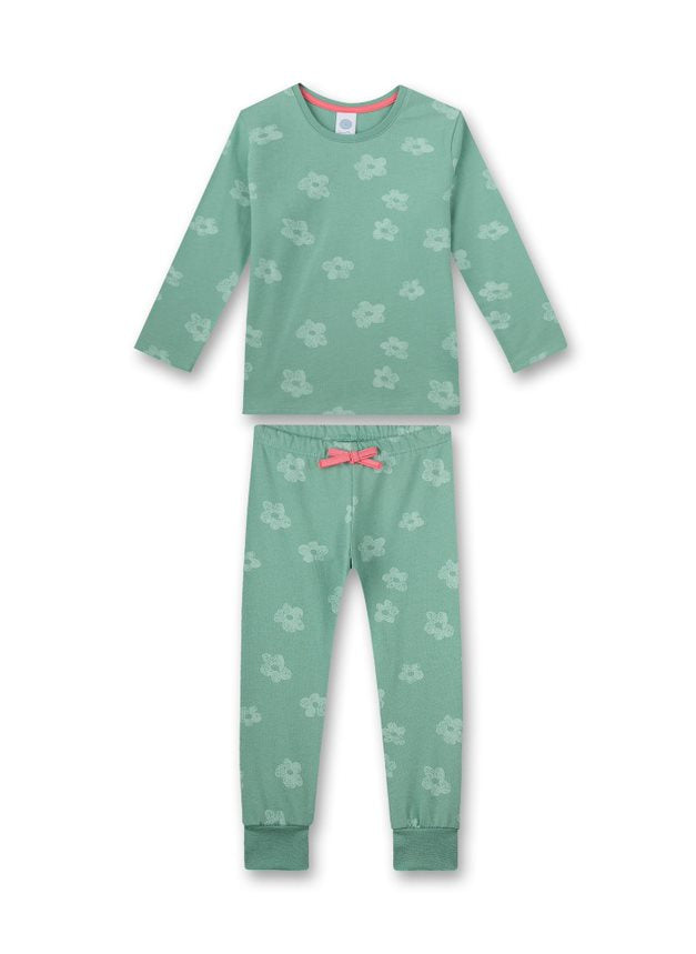 Sanetta Schlafanzug Mädchen Blumen Motiv