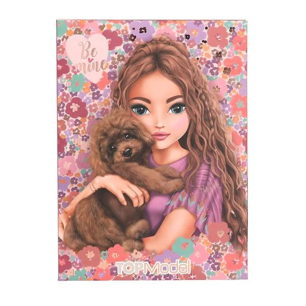 TOPModel Briefpapier - Floral