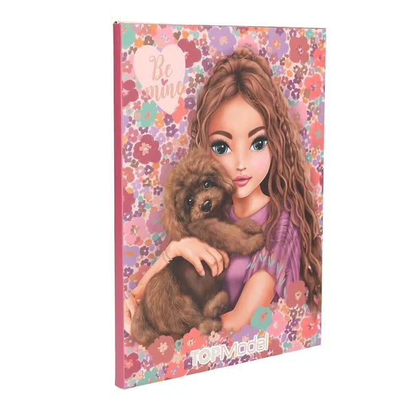 TOPModel Briefpapier - Floral