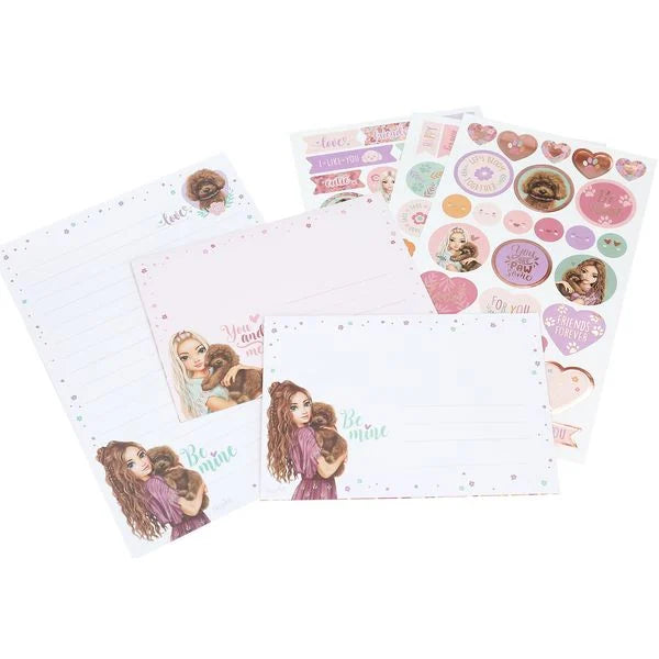 TOPModel Briefpapier - Floral