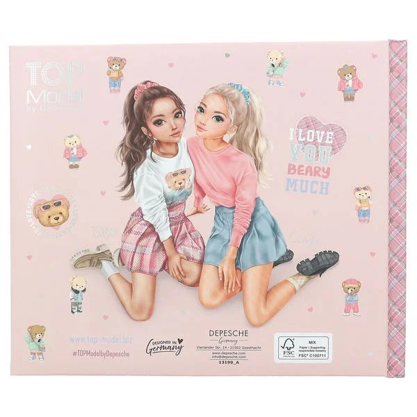 TOPModel Freundebuch - Motiv 1 Teddy
