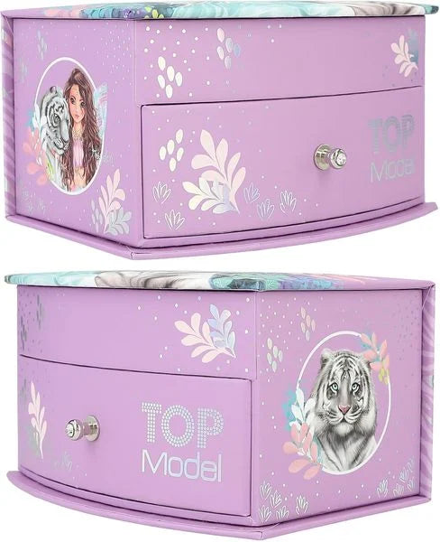TOPModel Schmuckkästchen - klein, Fantasy Tiger