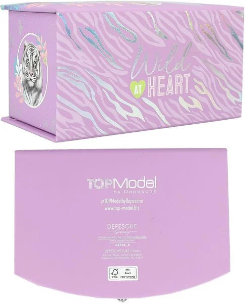TOPModel Schmuckkästchen - klein, Fantasy Tiger