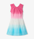 Bild in Galerie-Betrachter laden, Hatley Sommerliches Gartenkleid mit Dip-Dye-Effekt und Raffungen - Azalea Pink
