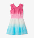Bild in Galerie-Betrachter laden, Hatley Sommerliches Gartenkleid mit Dip-Dye-Effekt und Raffungen - Azalea Pink
