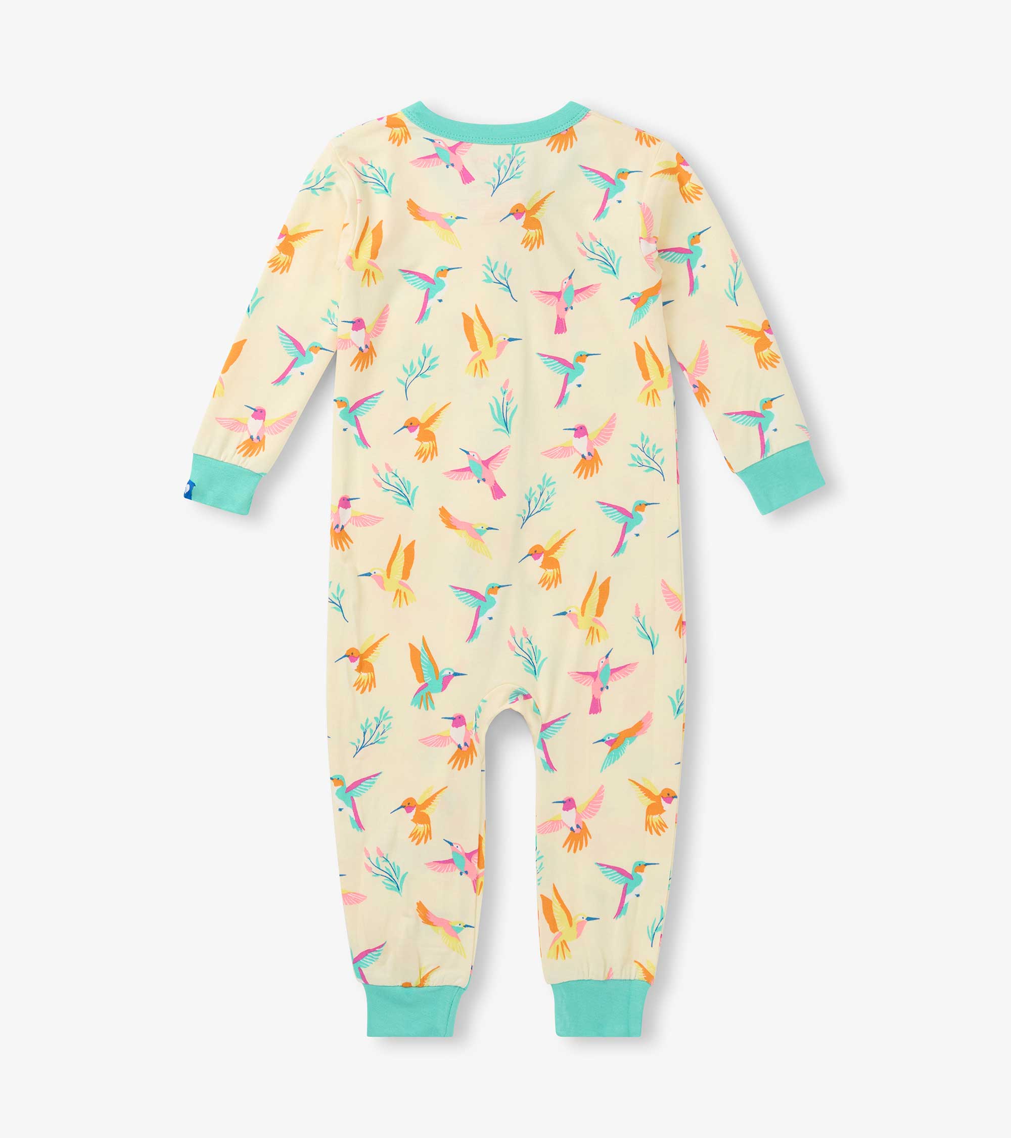 Hatley Frühlingskolibris Bambus-Overall - Afterglow