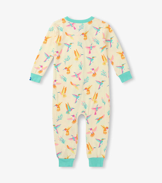 Hatley Frühlingskolibris Bambus-Overall - Afterglow