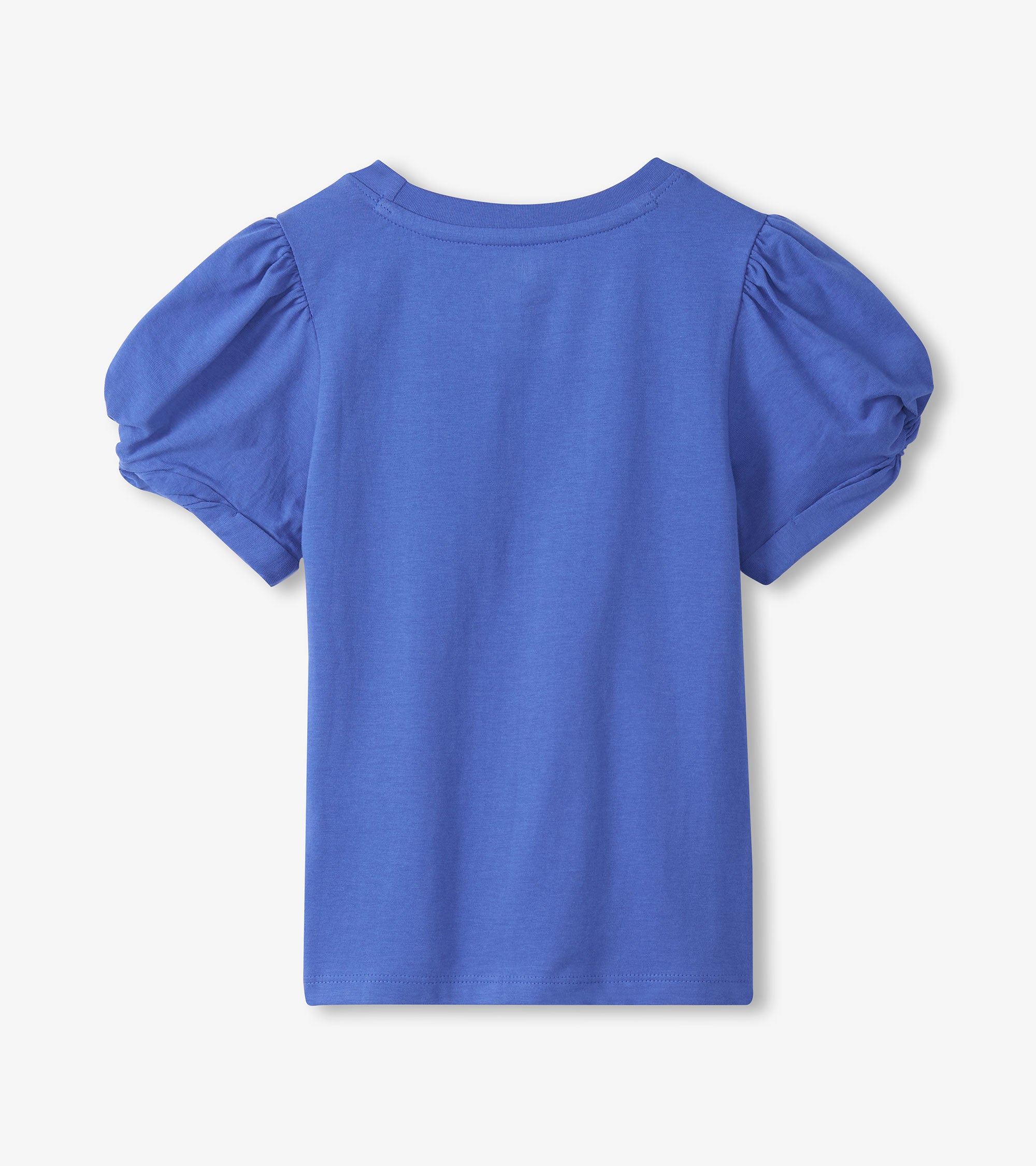 Hatley Amparo blaues T-Shirt mit verdrehten Ärmeln - Amparo Blue