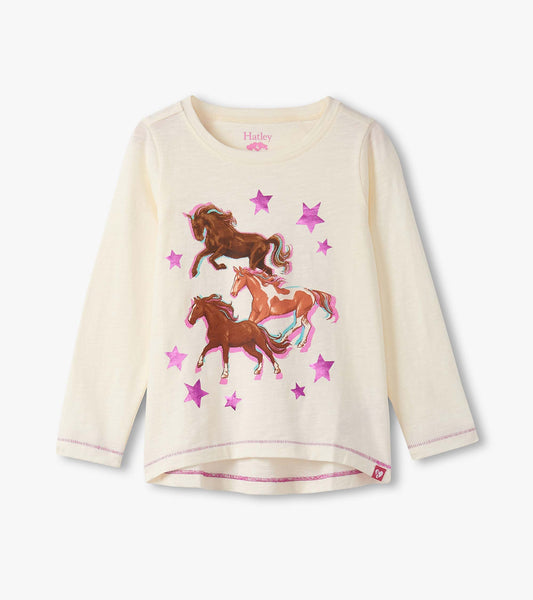 Hatley "Langarmshirt" mit Perden - Camisole aus Spitze