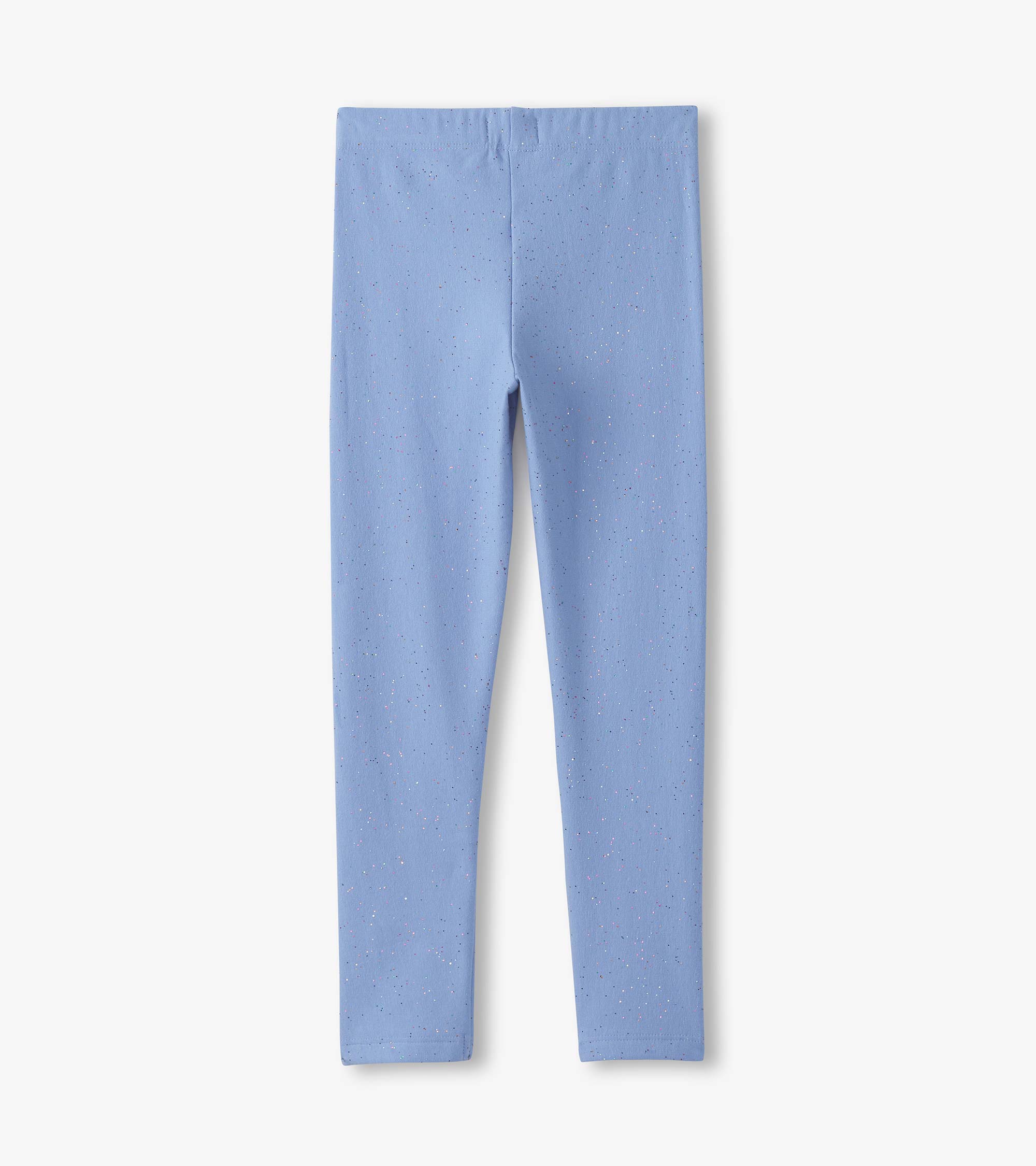 Hatley "Leggings" kuschelig mit Glitter - Kornblumenblau