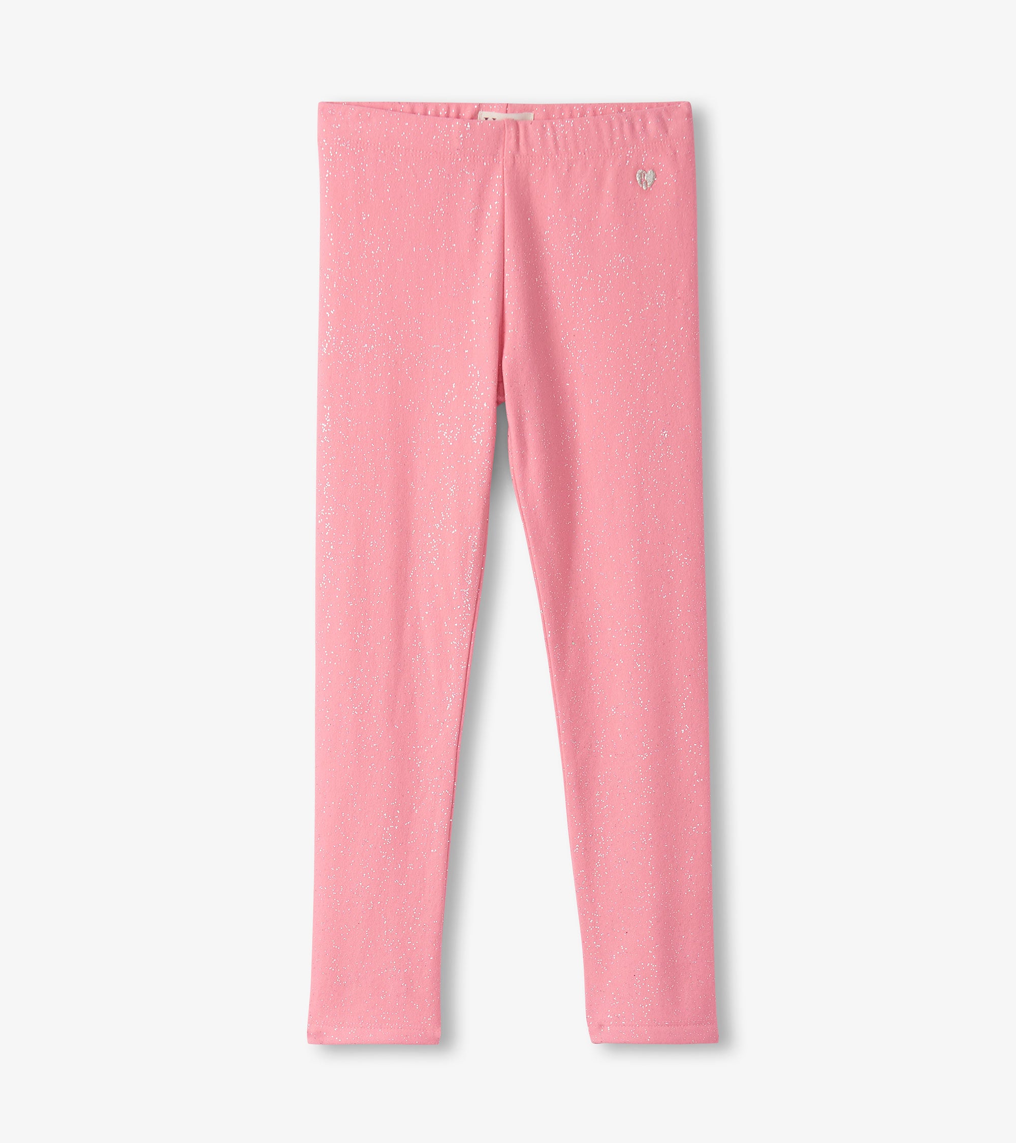 Hatley "Leggings" kuschelig mit Glitter - Flamingorosa