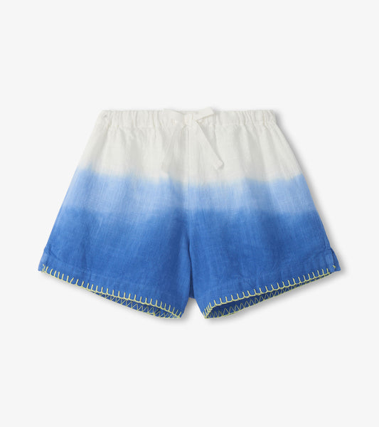 Hatley Kobaltblaue, gewebte, bequeme Shorts - Blue