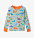 Bild in Galerie-Betrachter laden, Hatley Dino-Party-Baumwollpyjama-Set - Desert Sage
