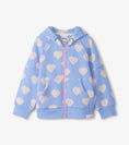 Bild in Galerie-Betrachter laden, Hatley Sweatjacke mit Herzen - Serenity
