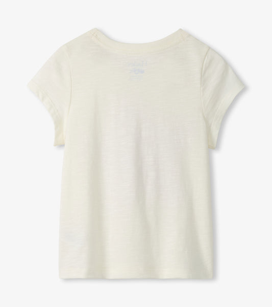 Hatley T-Shirt mit Seestern-Motiv - Cami Lace