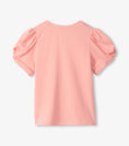 Bild in Galerie-Betrachter laden, Hatley T-shirt mit verdrehten Ärmeln - Apricot Blush
