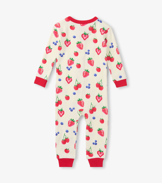 Hatley Sommerbeeren Baumwoll-Overall - Cami Lace