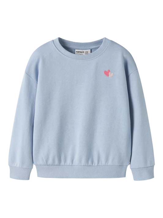 Name it NMFVALLENE LS RLX SWEAT UNB