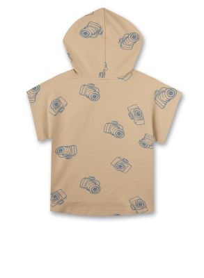 Sanetta Jungen-Sweatshirt mit Kapuze Braun